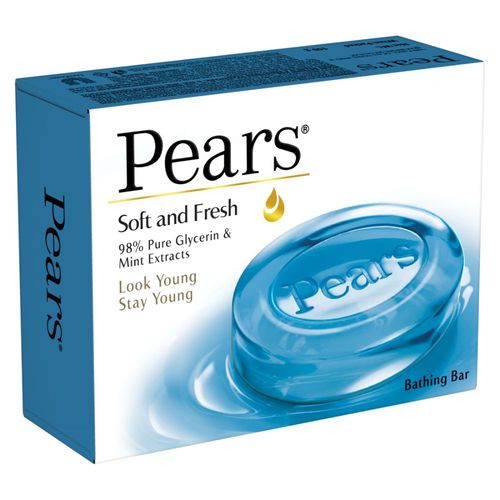 Pears Original Glycerin Soap - Soft & Fresh Glow 100g